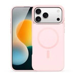 iPhone 17 Pro DUX DUCIS YIND szilikon telefonvédő ütésállóság, MagSafe, RÓZSASZÍN