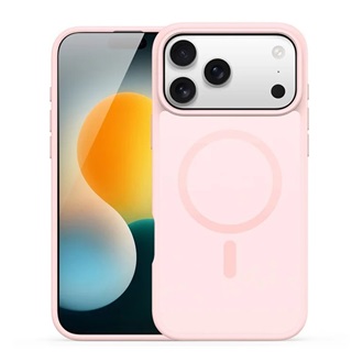 iPhone 17 Pro DUX DUCIS YIND szilikon telefonvédő ütésállóság, MagSafe, RÓZSASZÍN