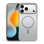 iPhone 17 Pro DUX DUCIS YIND szilikon telefonvédő ütésállóság, MagSafe, VILÁGOSSZÜRKE