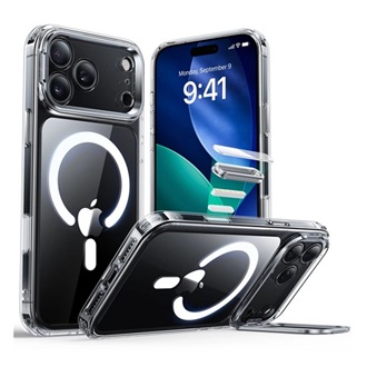 iPhone 17 Pro ESR CLASSIC HYBRID szilikon telefonvédő ütésállóság, MagSafe, ÁTLÁTSZÓ