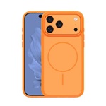 iPhone 17 Pro GIGAPACK Szilikon telefonvédő műanyag hátlap, MagSafe, NARANCSSÁRGA