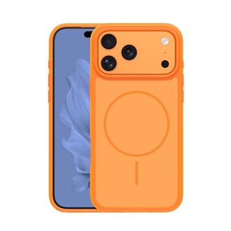 iPhone 17 Pro GIGAPACK Szilikon telefonvédő műanyag hátlap, MagSafe, NARANCSSÁRGA