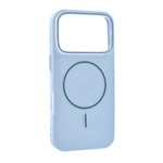 iPhone 17 Pro GIGAPACK Szilikon telefonvédő műanyag hátlap, csillogó, VILÁGOSKÉK