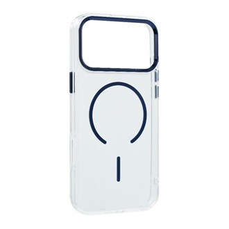 iPhone 17 Pro GIGAPACK Szilikon telefonvédő műanyag hátlap, légpárnás sarok, SÖTÉTKÉK