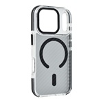 iPhone 17 Pro GIGAPACK Szilikon telefonvédő ütésállóság, MagSafe, FEKETE