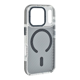 iPhone 17 Pro GIGAPACK Szilikon telefonvédő ütésállóság, MagSafe, SÖTÉTSZÜRKE