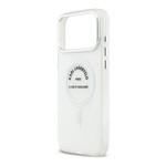 iPhone 17 Pro KARL LAGERFELD IML KARL RSG LOGO MAGSAFE szilikon telefonvédő műanyag hátlap, MagSafe, ÁTLÁTSZÓ