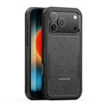 iPhone 17 Pro Max DUX DUCIS SHLD defender szilikon telefonvédő erős ütésállóság, terep minta, FEKETE