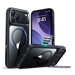 iPhone 17 Pro Max ESR CLASSIC HYBRID szilikon telefonvédő ütésállóság, MagSafe, FEKETE