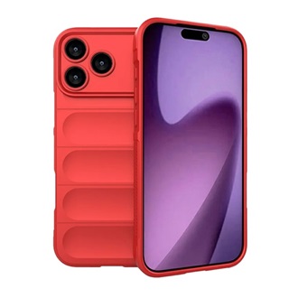 iPhone 17 Pro Max GIGAPACK Szilikon telefonvédő ütésállóság, 3D, PIROS