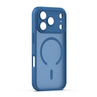 iPhone 17 Pro Max GIGAPACK Szilikon telefonvédő ütésállóság, MagSafe, SÖTÉTKÉK