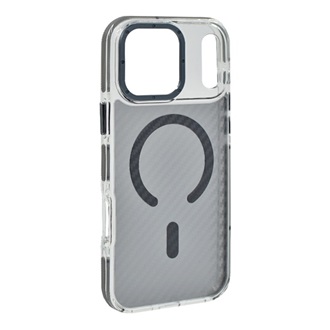 iPhone 17 Pro Max GIGAPACK Szilikon telefonvédő ütésállóság, MagSafe, SÖTÉTSZÜRKE