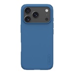 iPhone 17 Pro Max NILLKIN SUPER FROSTED PRO műanyag telefonvédő ütésállóság, érdes felület, SÖTÉTKÉK