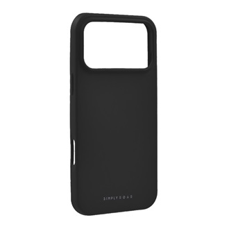 iPhone 17 Pro Max ROAR SPACE szilikon telefonvédő matt, prémium, FEKETE