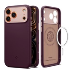 iPhone 17 Pro Max SPIGEN NANO POP szilikon telefonvédő kameravédő, MagSafe, BURGUNDY