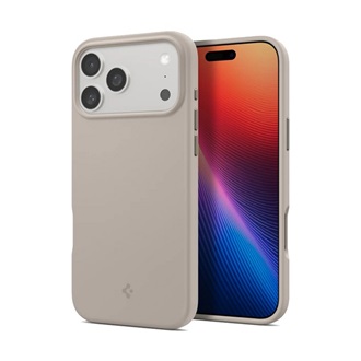 iPhone 17 Pro Max SPIGEN SILICONE FIT MAG szilikon telefonvédő ütésállóság, MagSafe, VILÁGOSSZÜRKE