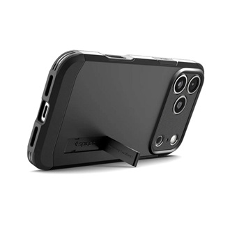 iPhone 17 Pro Max SPIGEN TOUGH ARMOR MAG T műanyag telefonvédő ütésállóság, MagSafe, FEKETE