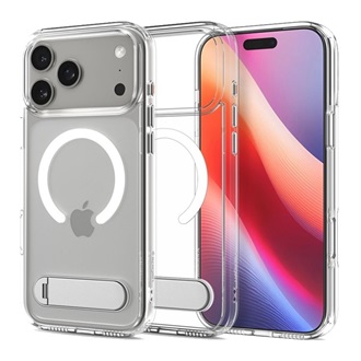 iPhone 17 Pro Max SPIGEN ULTRA HYBRID S műanyag telefonvédő ütésállóság, MagSafe, ÁTLÁTSZÓ