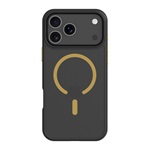 iPhone 17 Pro Max TACTICAL MAGFORCE HYPERSTEALTH 2.0 szilikon telefonvédő ütésállóság, MagSafe, FEKETE/CITROMSÁRGA