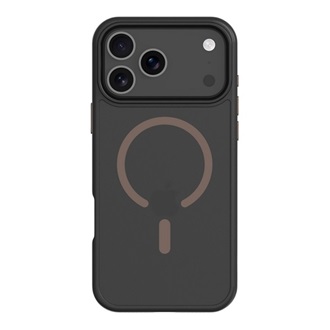 iPhone 17 Pro Max TACTICAL MAGFORCE HYPERSTEALTH 2.0 szilikon telefonvédő ütésállóság, MagSafe, FEKETE/SÖTÉTBARNA