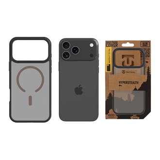 iPhone 17 Pro Max TACTICAL MAGFORCE HYPERSTEALTH 2.0 szilikon telefonvédő ütésállóság, MagSafe, FEKETE/SÖTÉTBARNA