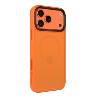 iPhone 17 Pro Max TACTICAL MAGFORCE HYPERSTEALTH szilikon telefonvédő ütésállóság, MagSafe, NARANCSSÁRGA