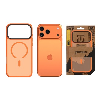 iPhone 17 Pro Max TACTICAL MAGFORCE HYPERSTEALTH szilikon telefonvédő ütésállóság, MagSafe, NARANCSSÁRGA