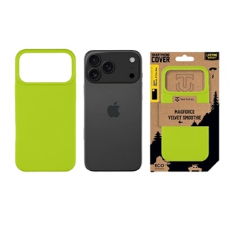 iPhone 17 Pro Max TACTICAL MAGFORCE VELVET SMOOTHIE szilikon telefonvédő ütésállóság, MagSafe, VILÁGOSZÖLD