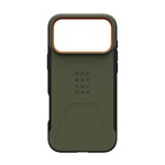 iPhone 17 Pro Max UAG CIVILIAN defender szilikon telefonvédő erős ütésállóság, MagSafe, SÖTÉTZÖLD
