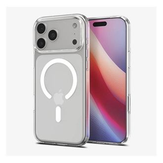 iPhone 17 Pro SPIGEN LIQUID CRYSTAL MAGSAFE szilikon telefonvédő ütésállóság, MagSafe, ÁTLÁTSZÓ