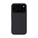 iPhone 17 Pro TACTICAL MAGFORCE BEAVER szilikon telefonvédő mikrofiber plüss belső, topográfiai minta, FEKETE