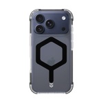 iPhone 17 Pro TACTICAL MAGFORCE HEXAGON szilikon telefonvédő ütésállóság, MagSafe, FEKETE