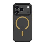 iPhone 17 Pro TACTICAL MAGFORCE HYPERSTEALTH 2.0 szilikon telefonvédő ütésállóság, MagSafe, FEKETE/CITROMSÁRGA