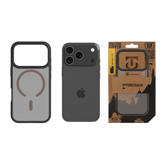 iPhone 17 Pro TACTICAL MAGFORCE HYPERSTEALTH 2.0 szilikon telefonvédő ütésállóság, MagSafe, FEKETE/SÖTÉTBARNA