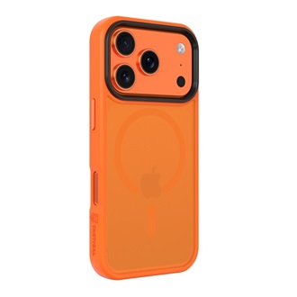 iPhone 17 Pro TACTICAL MAGFORCE HYPERSTEALTH szilikon telefonvédő ütésállóság, MagSafe, NARANCSSÁRGA