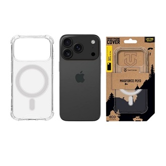 iPhone 17 Pro TACTICAL MAGFORCE PLYO szilikon telefonvédő ütésállóság, MagSafe, ÁTLÁTSZÓ