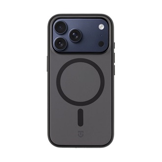 iPhone 17 Pro TACTICAL MAGFORCE SMOOTHISFAST szilikon telefonvédő ütésállóság, MagSafe, FEKETE