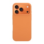 iPhone 17 Pro TACTICAL MAGFORCE VELVET SMOOTHIE szilikon telefonvédő ütésállóság, MagSafe, NARANCSSÁRGA