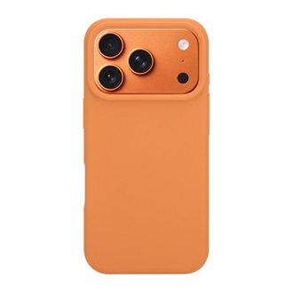 iPhone 17 Pro TACTICAL MAGFORCE VELVET SMOOTHIE szilikon telefonvédő ütésállóság, MagSafe, NARANCSSÁRGA