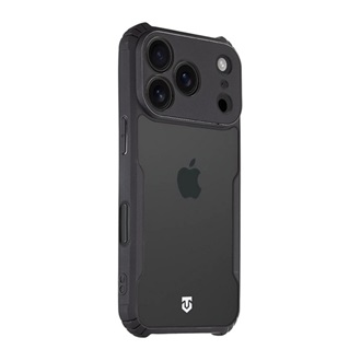 iPhone 17 Pro TACTICAL QUANTUM STEALTH szilikon telefonvédő ütésállóság, kameravédő, FEKETE