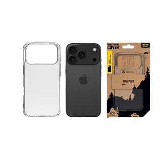 iPhone 17 Pro TACTICAL TPU PLYO szilikon telefonvédő ütésállóság, légpárnás sarok, ÁTLÁTSZÓ