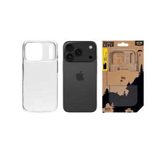 iPhone 17 Pro TACTICAL TPU szilikon telefonvédő ultravékony, ütésállóság, ÁTLÁTSZÓ