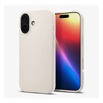 iPhone 17 SPIGEN LIQUID AIR szilikon telefonvédő ütésállóság, rombusz, BÉZS