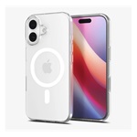 iPhone 17 SPIGEN LIQUID CRYSTAL MAGSAFE szilikon telefonvédő ütésállóság, MagSafe, ÁTLÁTSZÓ