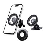 iPhone 17 SPIGEN MFT13 autós tartó szellőzőre, MagSafe, EZÜST