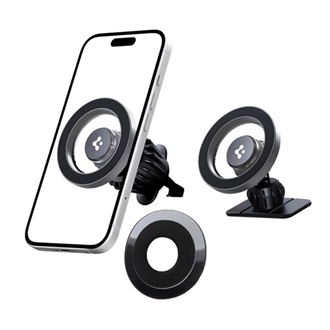 iPhone 17 SPIGEN MFT13 autós tartó szellőzőre, MagSafe, EZÜST