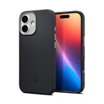 iPhone 17 SPIGEN NANO POP szilikon telefonvédő kameravédő, MagSafe, FEKETE