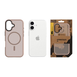 iPhone 17 TACTICAL MAGFORCE HYPERSTEALTH szilikon telefonvédő ütésállóság, MagSafe, SÖTÉTBARNA
