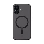 iPhone 17 TACTICAL MAGFORCE SMOOTHISFAST szilikon telefonvédő ütésállóság, MagSafe, FEKETE