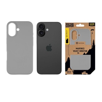 iPhone 17 TACTICAL MAGFORCE VELVET SMOOTHIE szilikon telefonvédő ütésállóság, MagSafe, VILÁGOSSZÜRKE